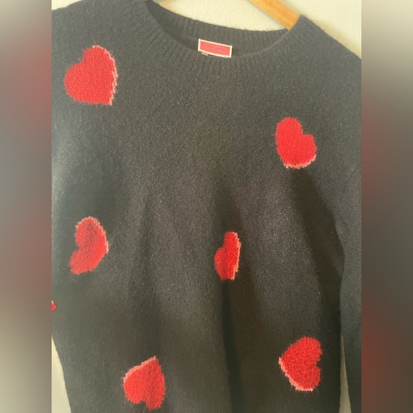 Kate Spade Heart Pop Wool Sweater, Size M - Picture 7 of 10